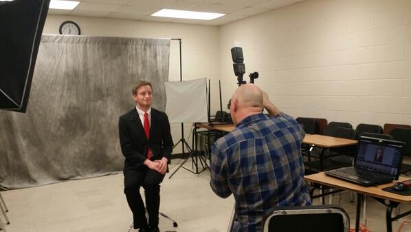 pmadeltaiota's tweet image. Alumnus @caseythespring taking our Chapter composite photos! #ChapterDay #Sinfonia