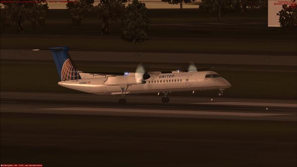 OlisFlightSim's tweet image. Miami to Nassau, just arrived. “@Airline2Sim: Where are you flying this weekend? # q400 http://t.co/yxU7oJM8QL”