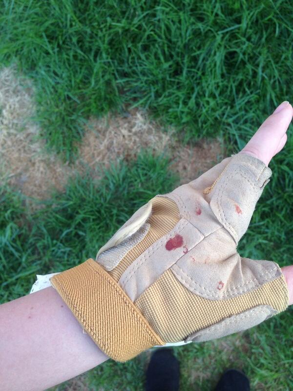 lasylover's tweet image. MY GLOVES ARE LIKE RUINED #colorguardproblems