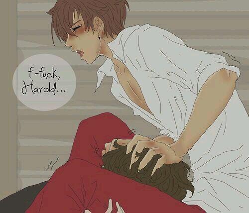 Louis moaning for Harry