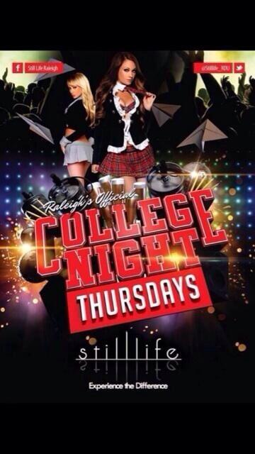 KING__BILL's tweet photo. Don't Miss College night at @Stilllife_RDU it's gonna be crazy as usual ! # http://t.co/IDvhI1ulFf