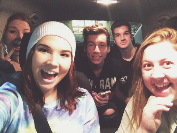 LindseyHughes's tweet photo. #crewchella ayeeeee @thats0jack @kristeevetter @drumaq @MsMeghanMakeup http://t.co/9Wq1cSpT9C