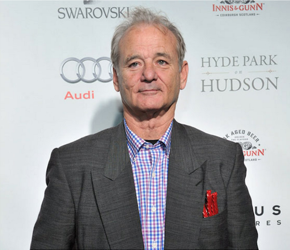 RugbyRoadCo's tweet photo. Bill Murray... a forerunner in Pocket Square innovation http://t.co/E2gNzSp5m9