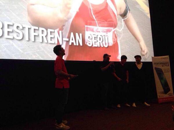 smartfrenworld's tweet photo. Sambutan dari Pak Seno, sebagai perwakilan dari Smartfren regional Jogjakarta. #SFSmartMovie #SMARTevent #SFJOG http://t.co/c4IlI4lTqh