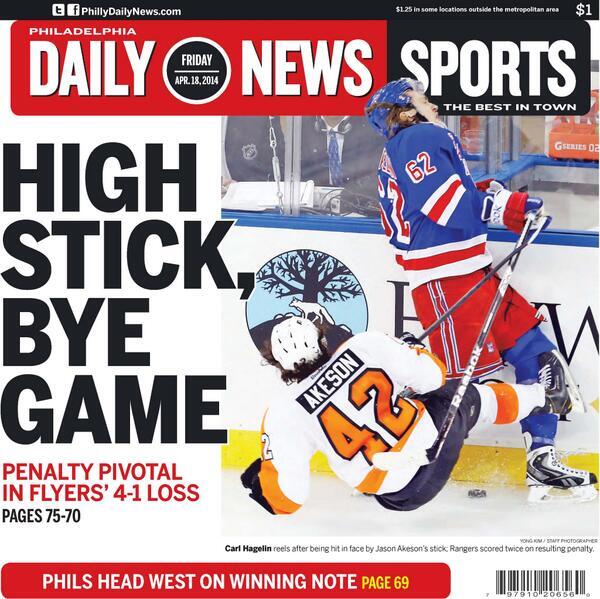  MDSF: (2) New York Rangers vs. (3) Philadelphia Flyers  BleQXWkCcAALBSt