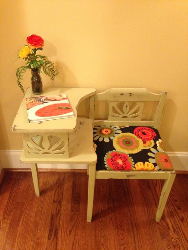 TerriLGoethe's tweet image. This gossip bench is happy again!  Thx for the help @ChrisGoethe  #chapter02 #angeloakdesign