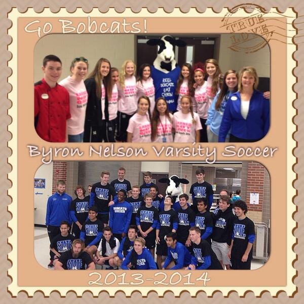 Chick-fil-A Roanoke (@cfa_roanoke) on Twitter photo Good luck to Byron Nelson varsity boys & girls soccer!!! <a href="/NISDAthletics/">NISD Athletics</a> <a href="/ByronSportpic/">ByronSportPictures</a> <a href="/ByronNelsonHigh/">Byron Nelson HS</a> Good luck to Byron Nelson varsity boys & girls soccer!!! <a href="/NISDAthletics/">NISD Athletics</a> <a href="/ByronSportpic/">ByronSportPictures</a> <a href="/ByronNelsonHigh/">Byron Nelson HS</a>