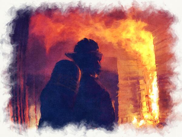 FireHouseRaven's tweet image. Firefighter Art. #FireFighter #Fireman #firemansamtoys #art