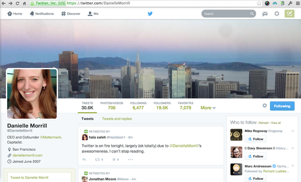 MikeTaus's tweet image. Nice new #TwitterUI