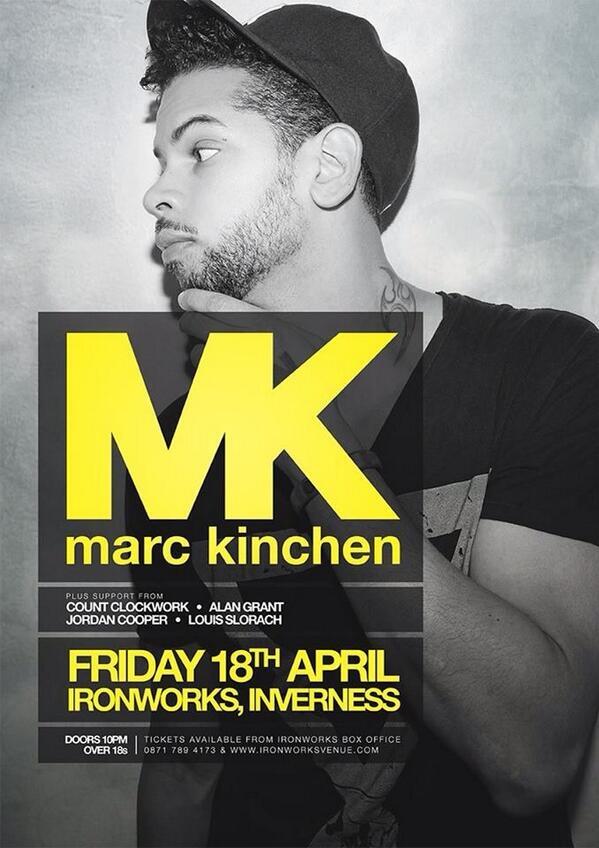 IronworksVenue's tweet image. TONIGHT: 

 MK - MARC KINCHEN 

 #IRONWORKSVENUE @CountClockwork @jordocoops @AlanTheWalrus @_slorbob