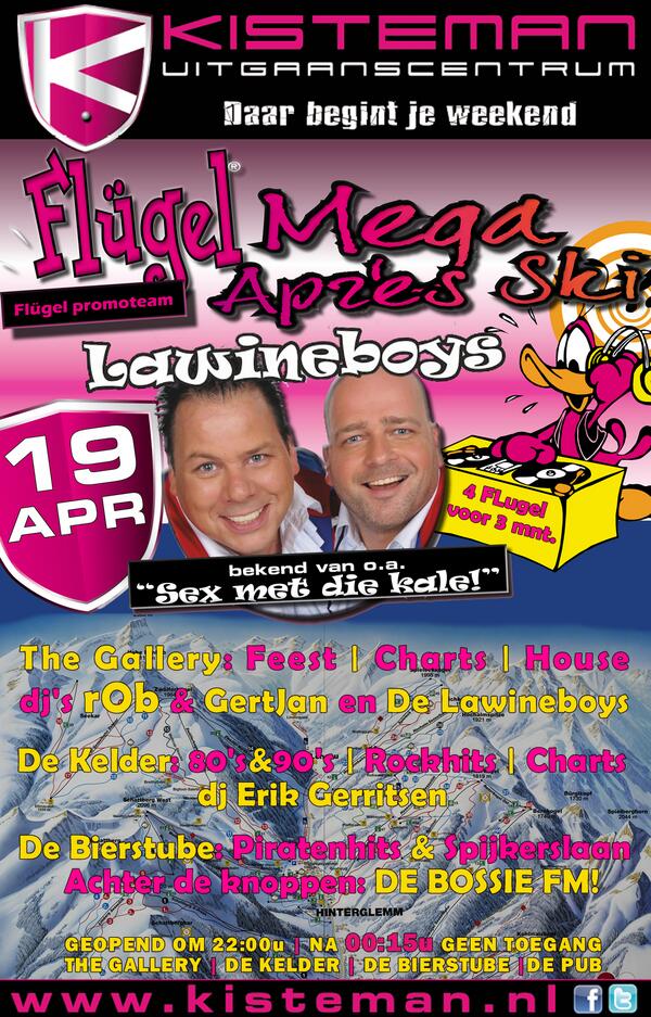 KmanStaphorst's tweet photo. Heb jij hem al ge#RT? De @WIN actie van deze week! #RT en maak kans op 2x vrij entree en 2 Flugel voor as zaterdag! http://t.co/Qly5Rn5G5O