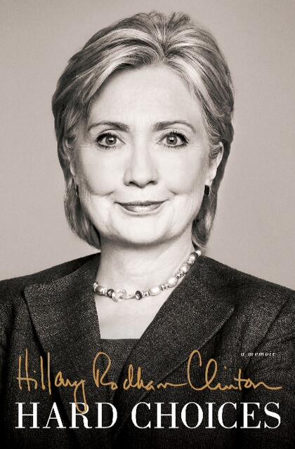 jonward11's tweet photo. barely edging out "Decision Points" MT @AP_Ken_Thomas: Hillary Clinton's new book will be called "Hard Choices" http://t.co/5zFUgRWOta