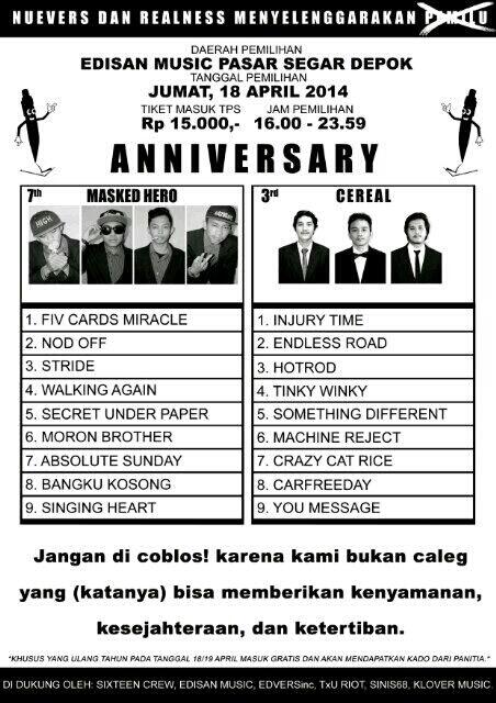 Barudak Pop-Punk wey! Support nih datengin dan tonton skrg >> RT <a href="/moronbrother3/">Moron Brother</a>: Dateng yuks,kita main jam 21.30~ "