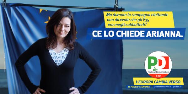 M5S_Camera's tweet photo. Ce lo chiede Arianna! #celochieditu #celochiedeBeppe #GlieloChiedeSilvio #m5s http://t.co/FtW62dkNva
