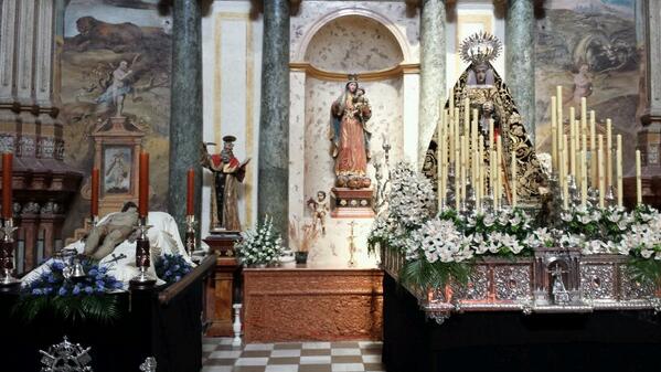 Feliz Estación de Penitencia,  que nuestros Titulares nos ayuden esta noche y sepamos orar en nuestros corazones.