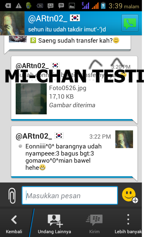 mnxxi's tweet photo. michan testi;) DILARANG MENGAMBIL TESTI http://t.co/m7PCiMlF5H
