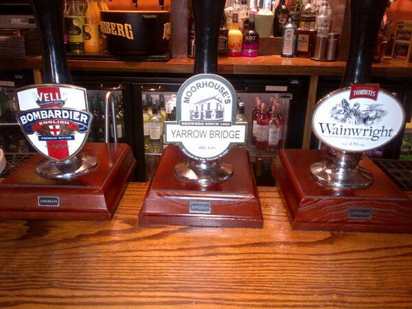 Full range of cask ales on for the Easter weekend #chorley #caskales