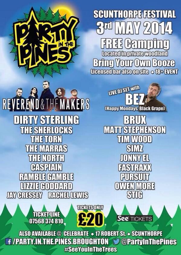 PartyInThePines's tweet photo. 2 weeks tomorrow!! #Scunthorpe #Broughton #Lincoln #Hull #Grimsby #Leeds #Doncaster #Sheffield http://t.co/4GsDTmLnjQ