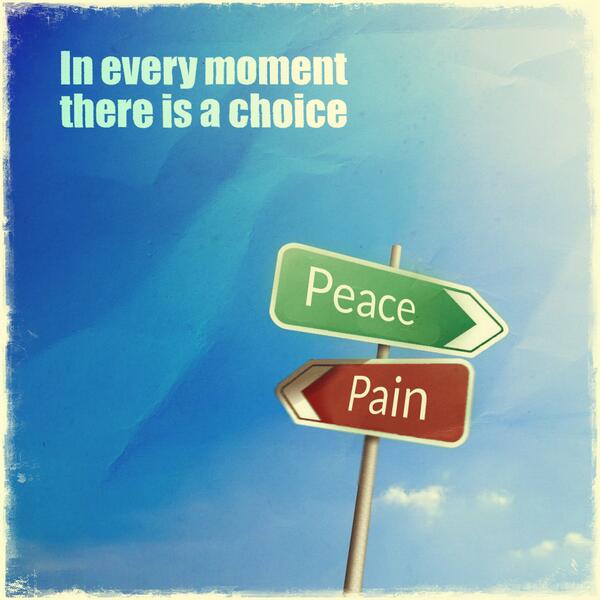 BrightPathUK's tweet image. You decide whether you live in peace or in suffering.  What are you choosing NOW? @TheBrightPath