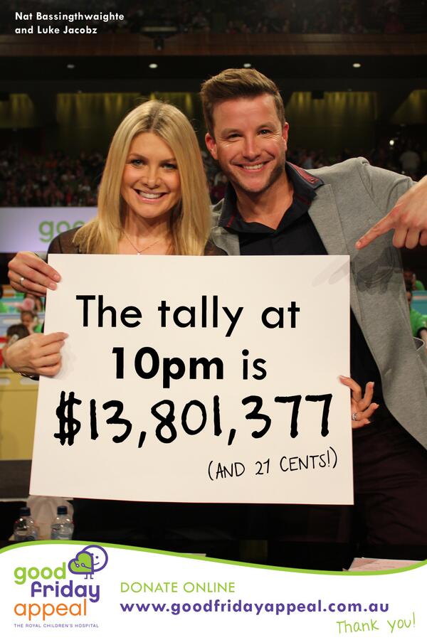 Good Friday Appeal tweet media