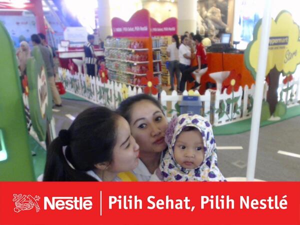 Ternyata Zona Sehat Nestlé seru bangeeett! Bikin sehat dan fresh lagi! #pilihsehatpilihNestlé