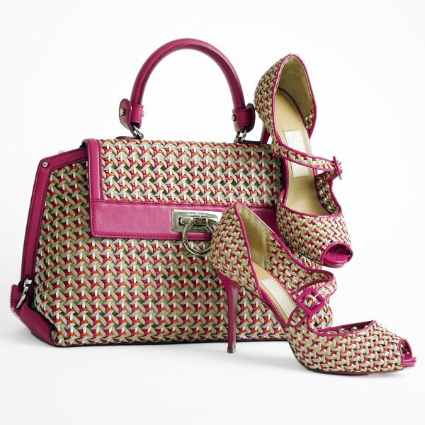Ferragamo's tweet photo. An accessories story woven into your weekend wardrobe. #FerragamoEssentials http://t.co/n54BSQswQS