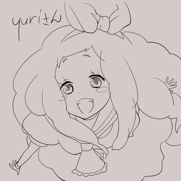 yuriさん 線画ガガガ 