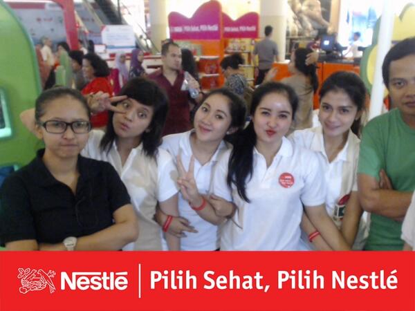 Ternyata Zona Sehat Nestlé seru bangeeett! Bikin sehat dan fresh lagi! #pilihsehatpilihNestlé