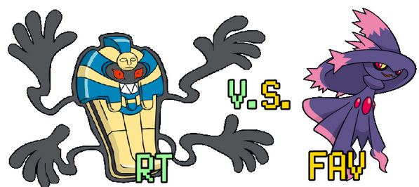 PokemonRToFAV's tweet photo. RT- Cofagrigus / V.S / FAV - Mismagius http://t.co/wjuzrbKT8M