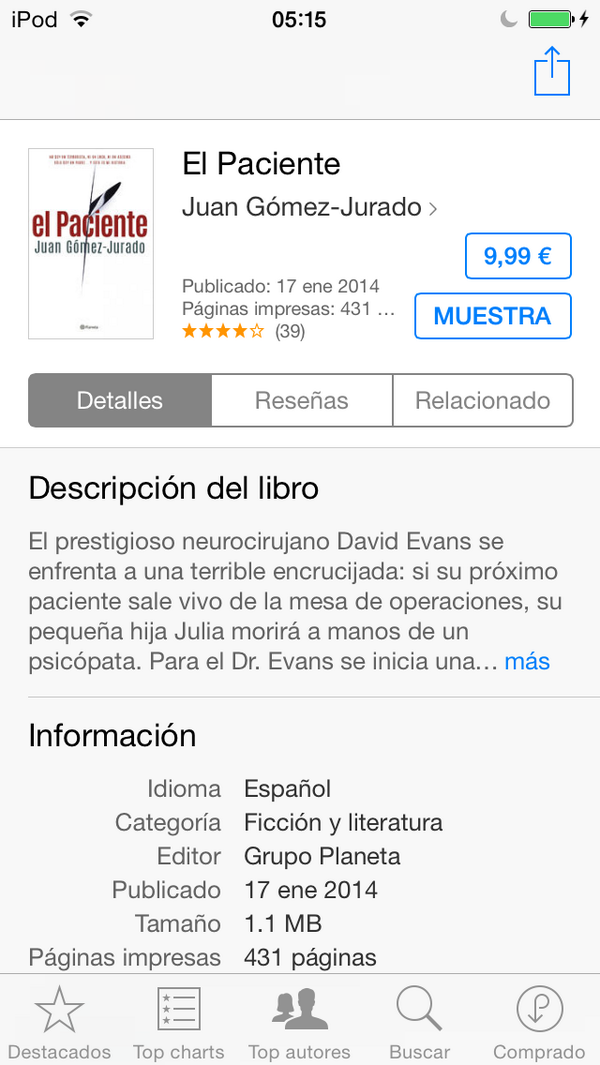 _Libellis_'s tweet photo. #LibellisFF para “El Paciente” de @JuanGomezJurado http://t.co/NyGXz8vxsD