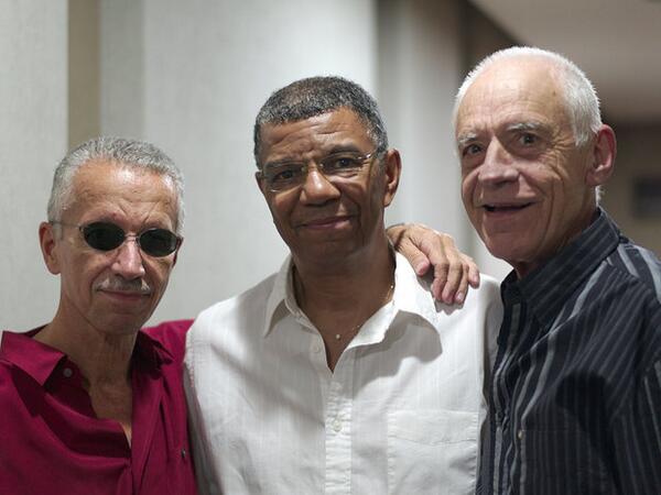 With Jack and Gary. The Trio.