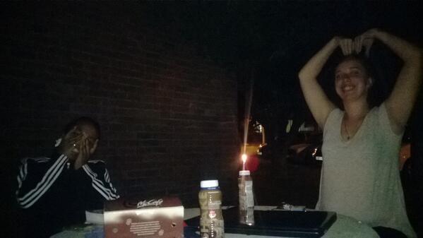 When <a href="/TezZ8/">tasmia</a> and <a href="/EmWebb01/">Emma Webb</a> surprise me with candles, cake and milkshakes 😊♡