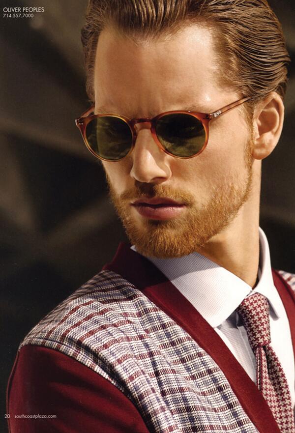 X 上的Oliver Peoples:「LOVE this Sir O'Malley Sun ad in the