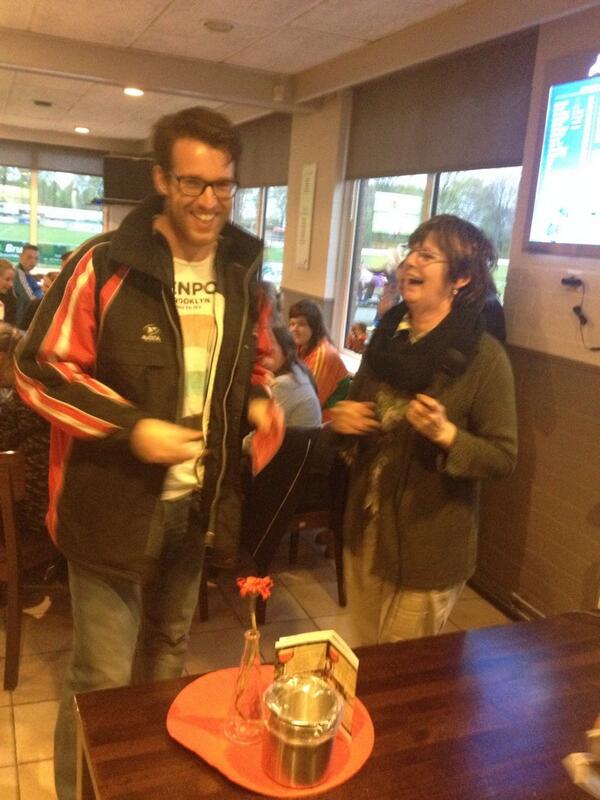 Kampioen penalty schieten  leiders Harm ! Gefeliciteerd !