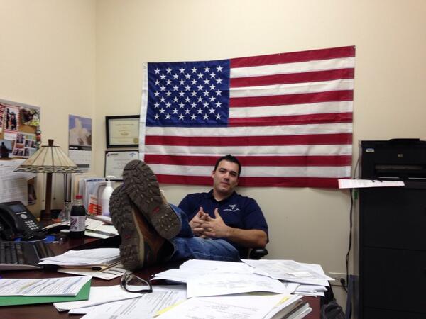 TheRDLab's tweet image. The boss approves.