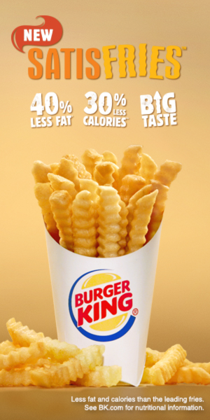 yep1908's tweet image. What time is it? Time to get #SATISFRIED at @BurgerKing