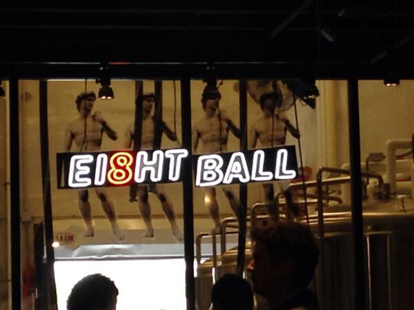parabola99's tweet photo. Eight Ball Brewery on Good Friday! http://t.co/2yFRa4AYPH
