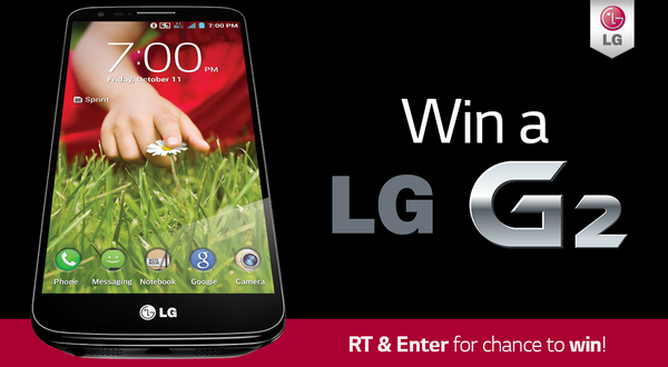 UnlimitYourLG's tweet photo. GIVEAWAY – LG G2's are up for grabs. RT &amp; enter for chance to win: http://t.co/UTreH4DFJd http://t.co/xCr9QZJujW