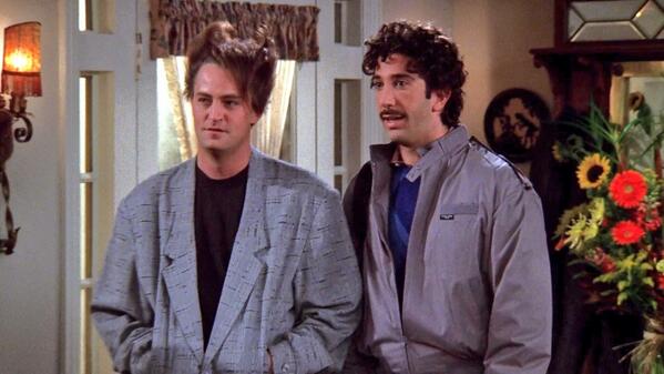 Friends Reruns on Twitter: "ROSS: Everyone, this is Chandler -- my roommate and lead singer of our band. http://t.co/QrsKaOB0SC" / Twitter