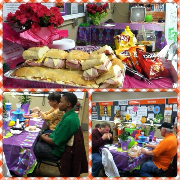 KaylerRiley's tweet photo. Associate appreciation and enjoying some Easter fun all weekend!!! @McCormickKerrie @Millaya @KGibsTHD http://t.co/eV1E7CErhz