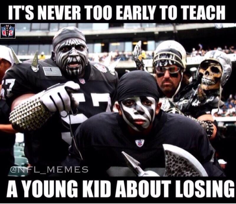 Oakland Raiders Fans. 