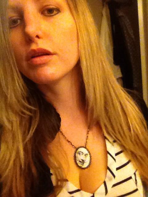 kyleemariel's tweet photo. Another one of those Salvador and Kylee nights. #dateswithdali http://t.co/hwOTPWv74z