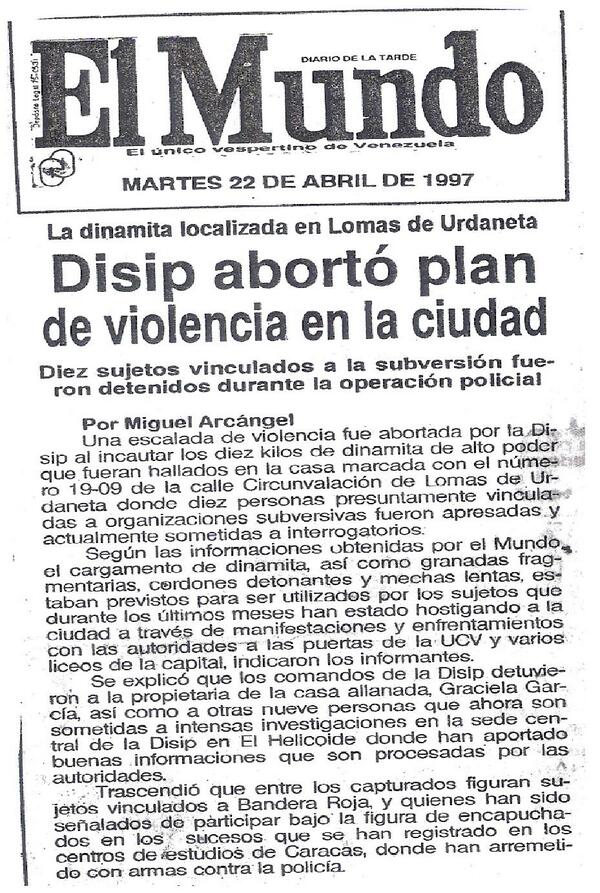 Danymarca's tweet photo. @NicolasMaduro 1997intentan ponerle freno al rumbo victorioso d la revolucion atacando a sus mujeres.Graciela Aguirre http://t.co/Lvxo5pBqdz