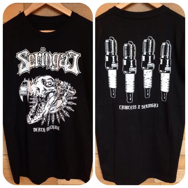 TS Lawless x Seringai - Death Machine | M L XL | IDR 145.000 | More info &amp; order : 088210062199 |