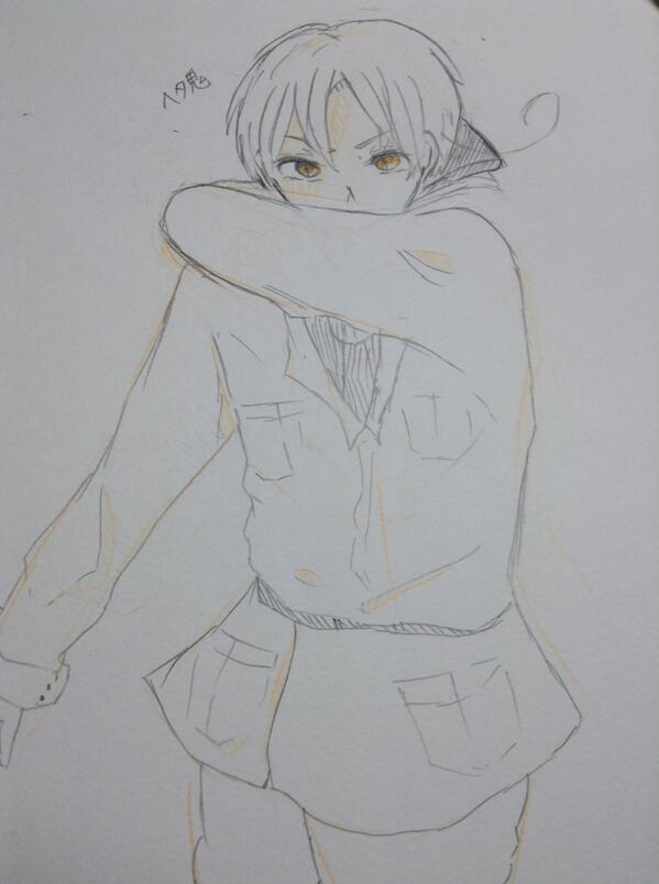 Rtされた分だけ好きなゲーム系ヘタリアでイラスト描く