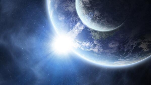 DesktopWallFree's tweet image. Earth And Sun - bit.ly/1ljq6vt - #EarthAndSun