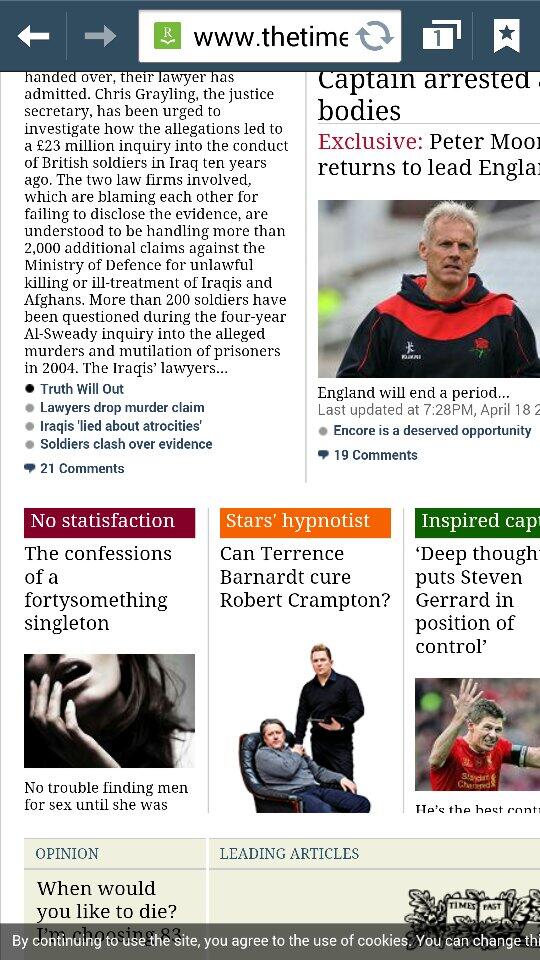 Thank you to <a href="/thetimes/">The Times and The Sunday Times</a> Weekend for the feature.#TtT #thetraintrip 
thetimes.co.uk/tto/health/men…