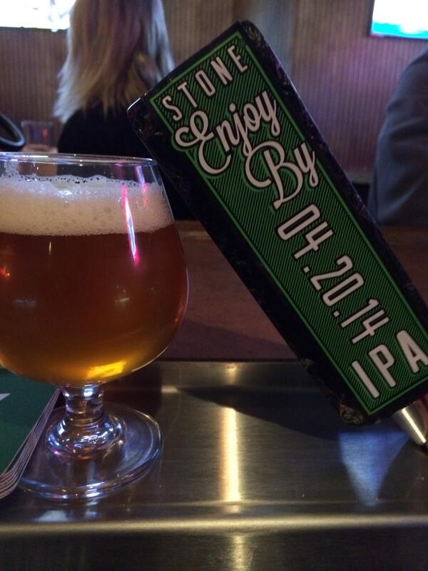 WagsDish's tweet photo. Only 2 more days to taste the Stone by 4-20-14 IPA. Try it today! It's extraordinary ! http://t.co/2LBpnzC6Z0