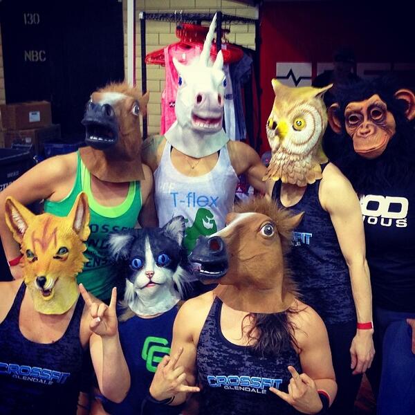 Animal Farm with <a href="/christmasabbott/">Christmas</a>  and <a href="/CFGlendale/">CrossFitGlendaleNY</a> #flexevents #whoa #crossfit @ReblCa