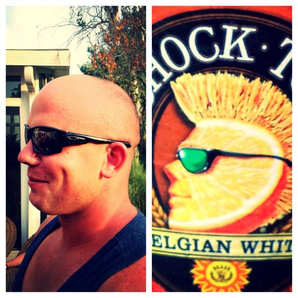 Reardon_DPT's tweet photo. @ShockTop I'm pretty sure my brother was your inspiration for your logo http://t.co/ehjCOLjUBw